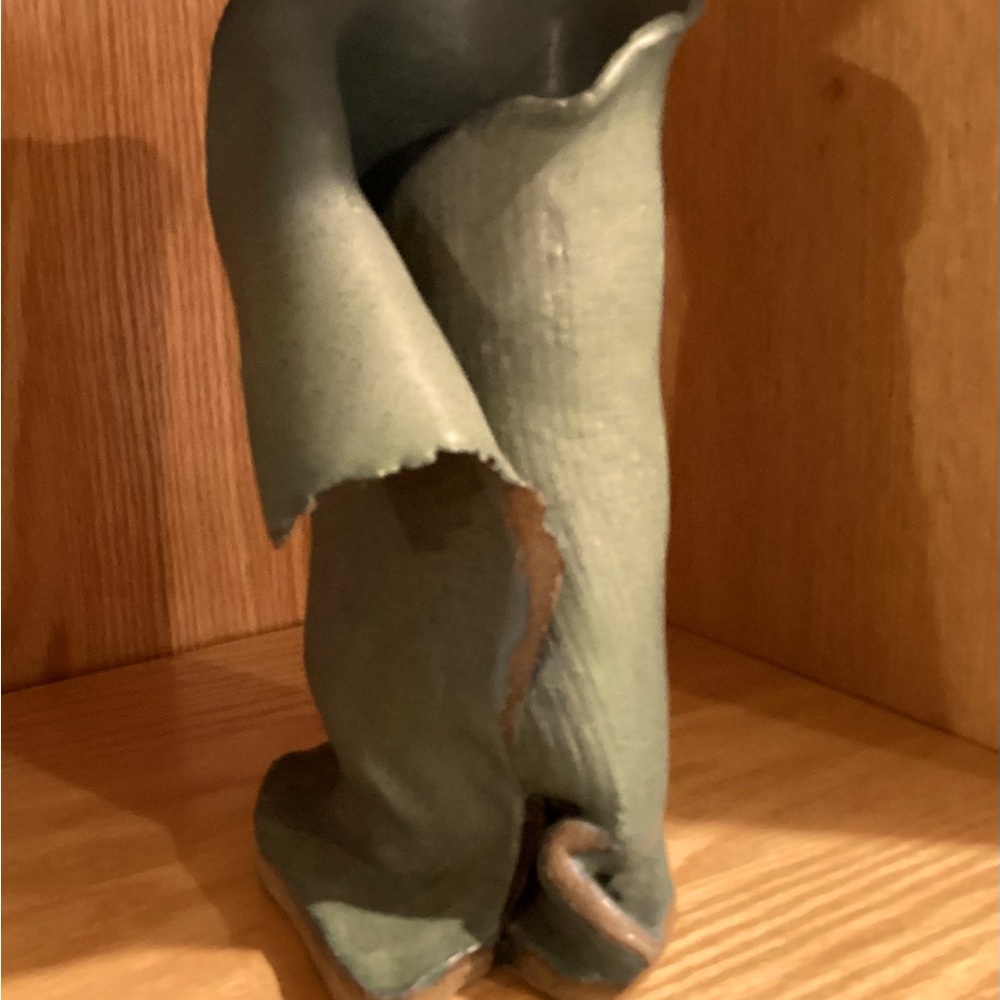 Vintage Modern  Art sculpture, handcrafted abstract golf bag